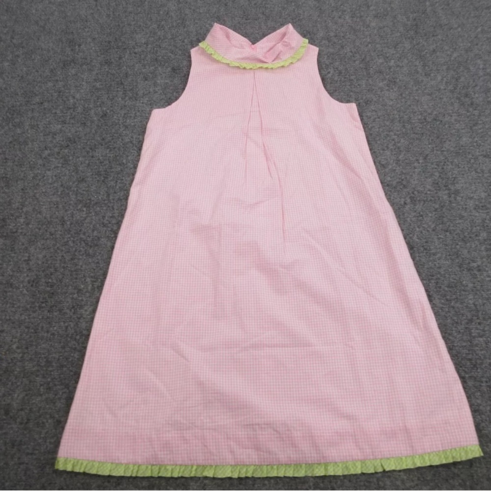 Lilly Pulitzer Pink and Green Casual Kids Dress